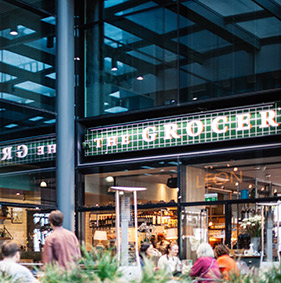 Spitalfields market in Shoreditch